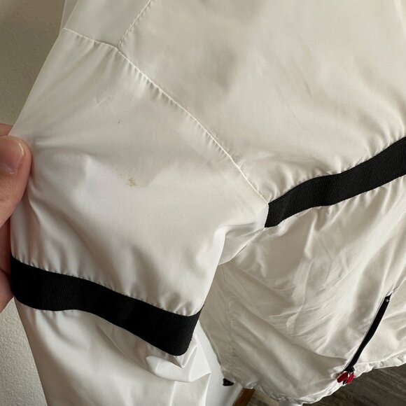 Garage Windbreaker Women Small White Full Zip - Picture 4 of 10